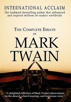 portada the complete essays of mark twain