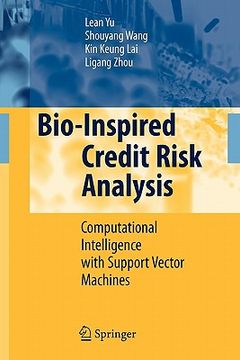 portada bio-inspired credit risk analysis: computational intelligence with support vector machines (en Inglés)