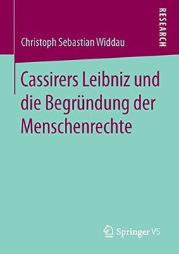 portada Cassirers Leibniz und die Begründung der Menschenrechte 