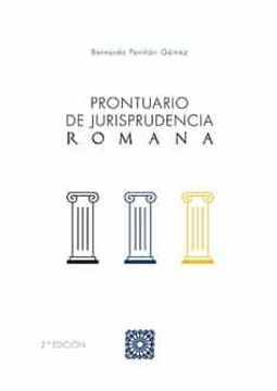portada Prontuario de Jurisprudencia Romana (in Spanish)