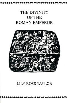 portada the divinity of the roman emperor (en Inglés)