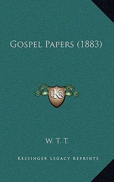 portada gospel papers (1883) (en Inglés)