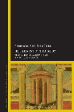 portada Hellenistic Tragedy (en Inglés)