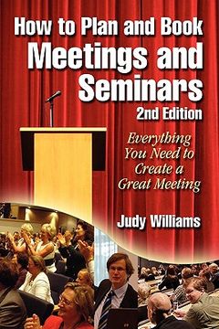 portada how to plan and book meetings and seminars - 2nd edition (in English)
