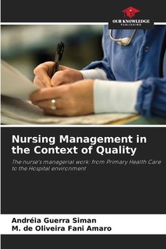 portada Nursing Management in the Context of Quality (en Inglés)