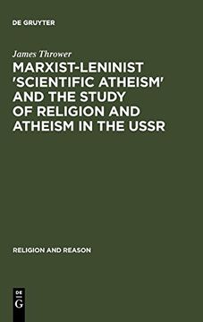 portada Marxist-Leninist 'scientific Atheism' and the Study of Religion and Atheism in the Ussr (in English)