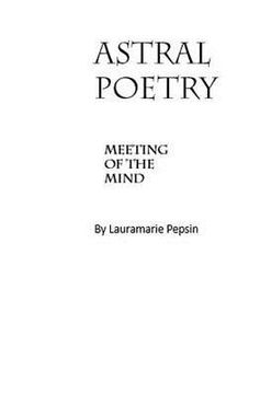 portada Astral Poetry: a Meeting of the Mind (en Inglés)