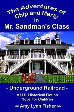 portada the adventures of chip and marty in mr. sandman's class: underground railroad (in English)