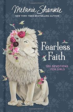 portada Fearless Faith: 100 Devotions for Girls (Faithgirlz) (en Inglés)