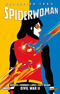 portada Spiderwoman 4 Civil war ii