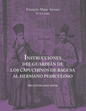 portada INSTRUCCIONES DEL GUARDIÁN DE LOS CAPUCHINOS DE RAGUSA AL HERMANO PEDICULOSO
