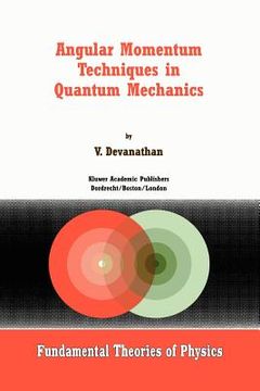 portada angular momentum techniques in quantum mechanics (en Inglés)