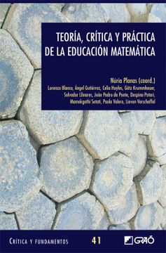 portada Teoría, Crítica y Práctica de la Educación Matemática (in Spanish)
