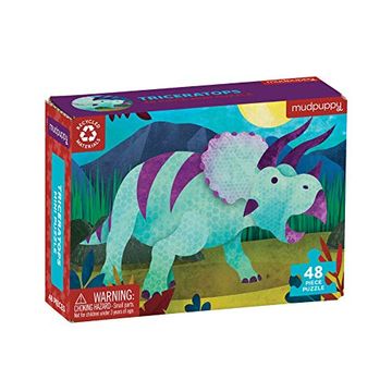 portada Mudpuppy Triceratops Mini Puzzle (en No Aplica)