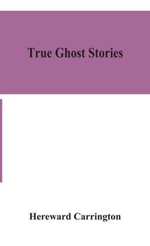 portada True ghost stories