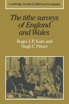 portada Tithe Surveys of England and Wales (Cambridge Studies in Historical Geography) (en Inglés)
