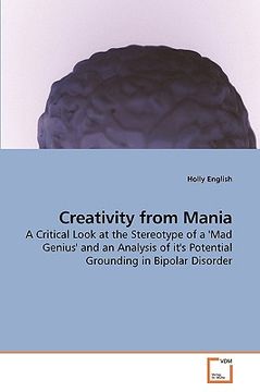 portada creativity from mania (en Inglés)