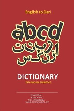 portada English to Dari Dictionary: English to Dari Dictionary with English Phonetics (en Inglés)