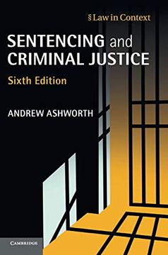 portada Sentencing and Criminal Justice (Law in Context) (in English)