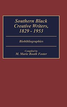 portada Southern Black Creative Writers, 1829-1953: Biobibliographies (Bibliographies and Indexes in Afro-American and African Studies) (en Inglés)