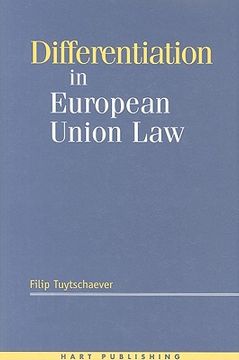 portada Differentiation in European Union Law (en Inglés)