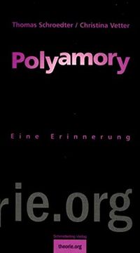 portada Polyamory: Eine Erinnerung (en Alemán)