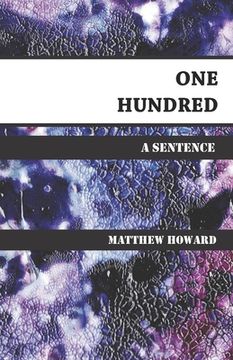 portada One Hundred: A Sentence (en Inglés)