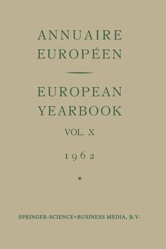 portada Annuaire Européen (in English)