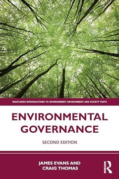 portada Environmental Governance (Routledge Introductions to Environment: Environment and Society Texts) 