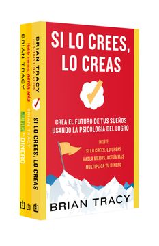 portada Pack Brian Tracy. (Contiene: Si lo Crees lo Creas | Habla Menos, Actúa más | Multiplica tu Dinero)