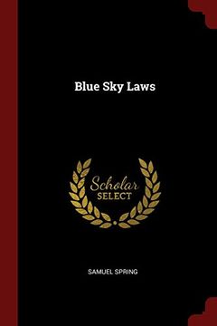 portada Blue Sky Laws