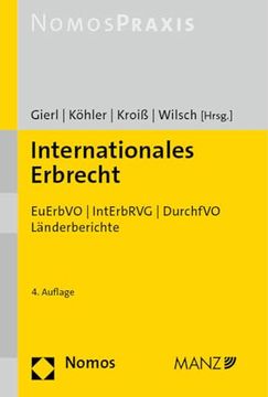 portada Internationales Erbrecht: Euerbvo (en Alemán)