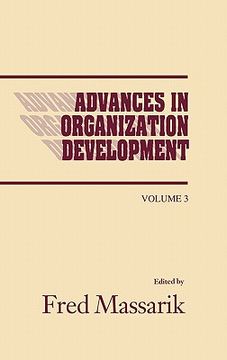 portada advances in organizational development, volume 3 (en Inglés)