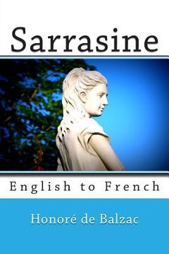 portada Sarrasine: English to French (in English)