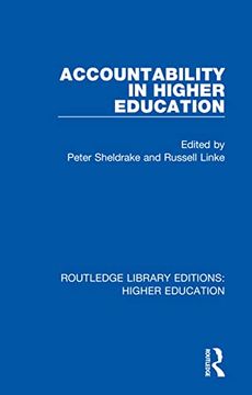 portada Accountability in Higher Education (Routledge Library Editions: Higher Education) (en Inglés)