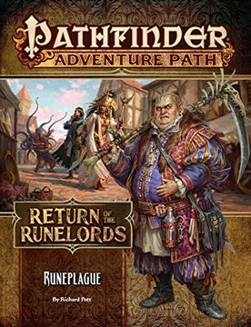 portada Pathfinder Adventure Path: Runeplague (Return of the Runelords 3 of 6) (Pathfinder Adventure Path 135) (en Inglés)