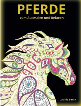portada PFERDE - zum Ausmalen und Relaxen: Malbuch für Erwachsene