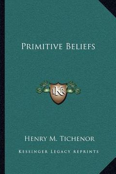 portada primitive beliefs (en Inglés)