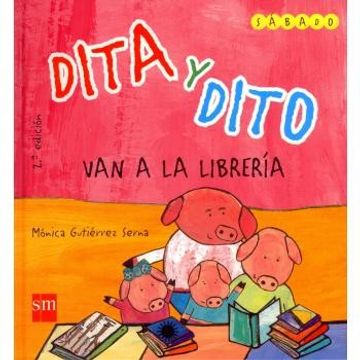 portada Dita y Dito van a la Libreria/ Dita and Dito go to the Library (in Spanish)