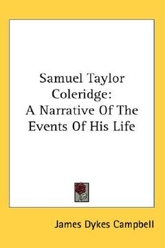 portada samuel taylor coleridge: a narrative of the events of his life