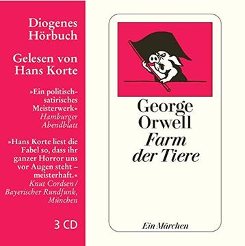 portada Farm der Tiere: Ein Märchen (Diogenes Hörbuch) (en Alemán)