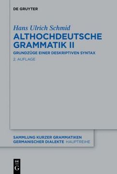 portada Althochdeutsche Grammatik ii (en Alemán)