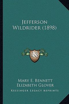 portada jefferson wildrider (1898) (in English)