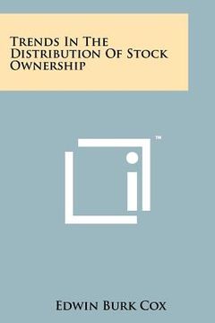 portada trends in the distribution of stock ownership (in English)