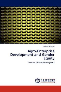 portada agro-enterprise development and gender equity (en Inglés)