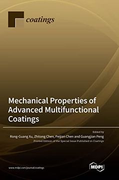 portada Mechanical Properties of Advanced Multifunctional Coatings (en Inglés)