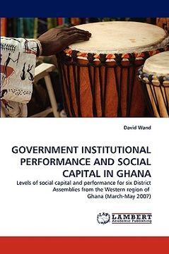 portada government institutional performance and social capital in ghana