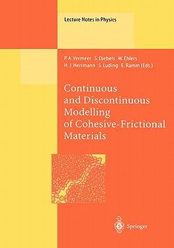 portada continuous and discontinuous modelling of cohesive-frictional materials (en Inglés)
