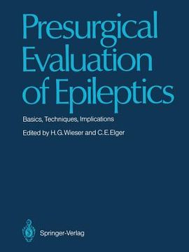 portada presurgical evaluation of epileptics: basics, techniques, implications (in English)