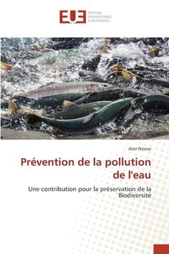 portada Prévention de la pollution de l'eau (en Francés)
